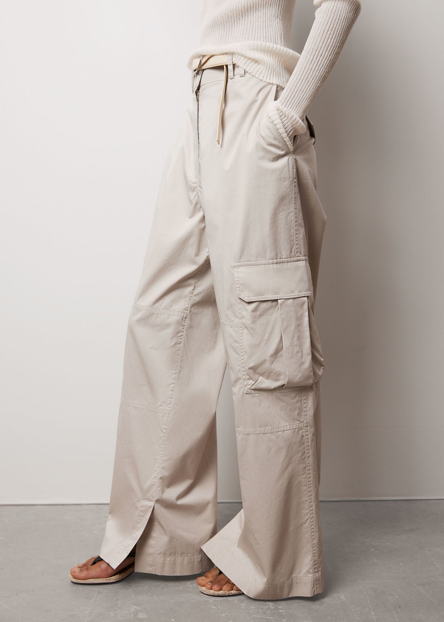 CARGO TROUSERS BEIGE