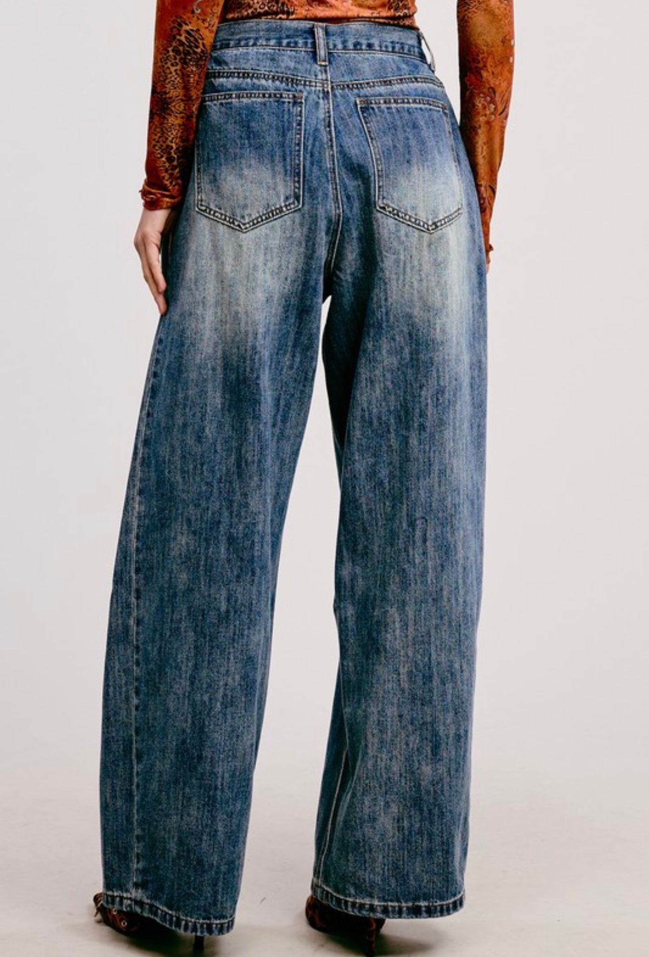 BAGGY SMOKY BLUE PANT