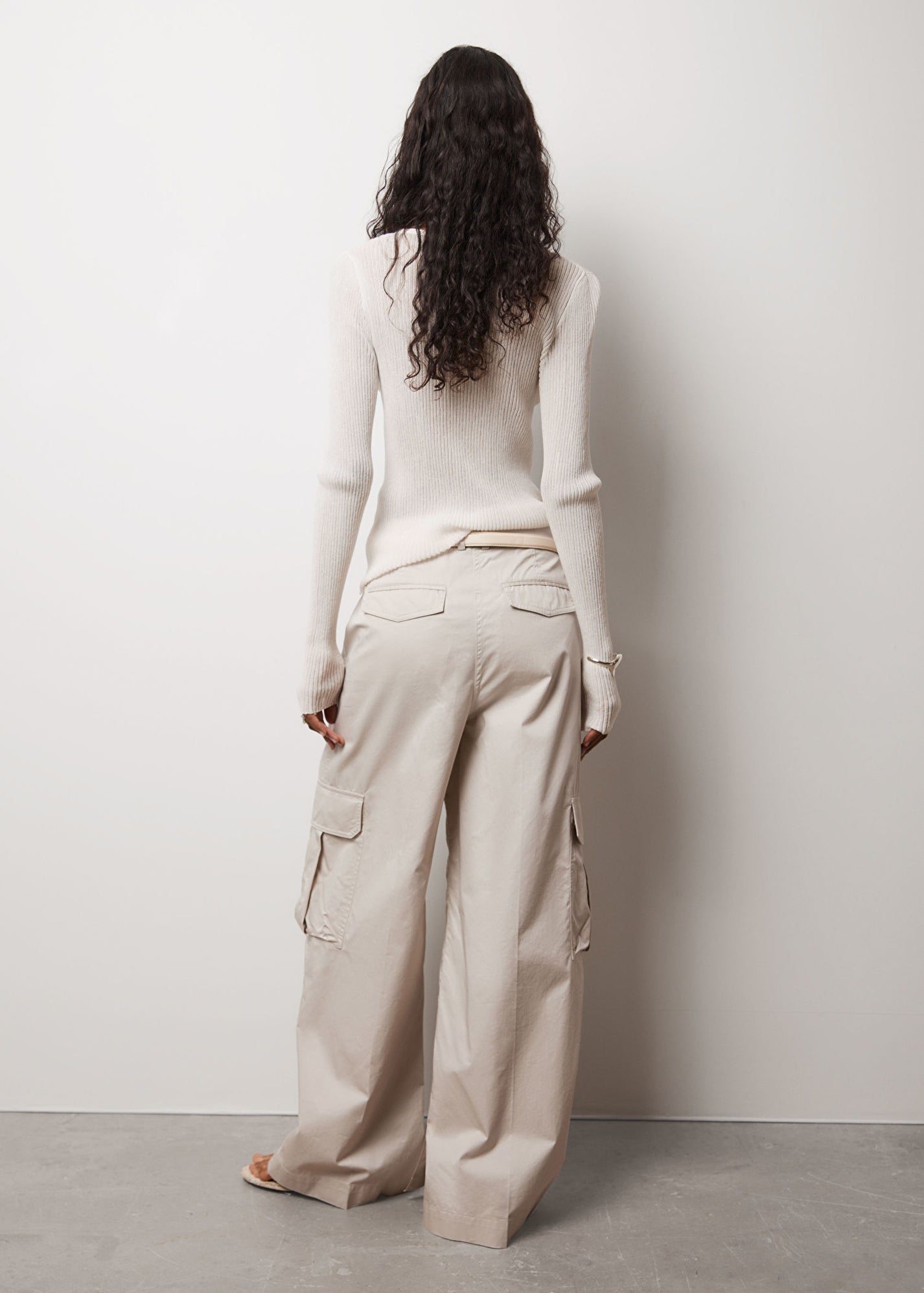 CARGO TROUSERS BEIGE