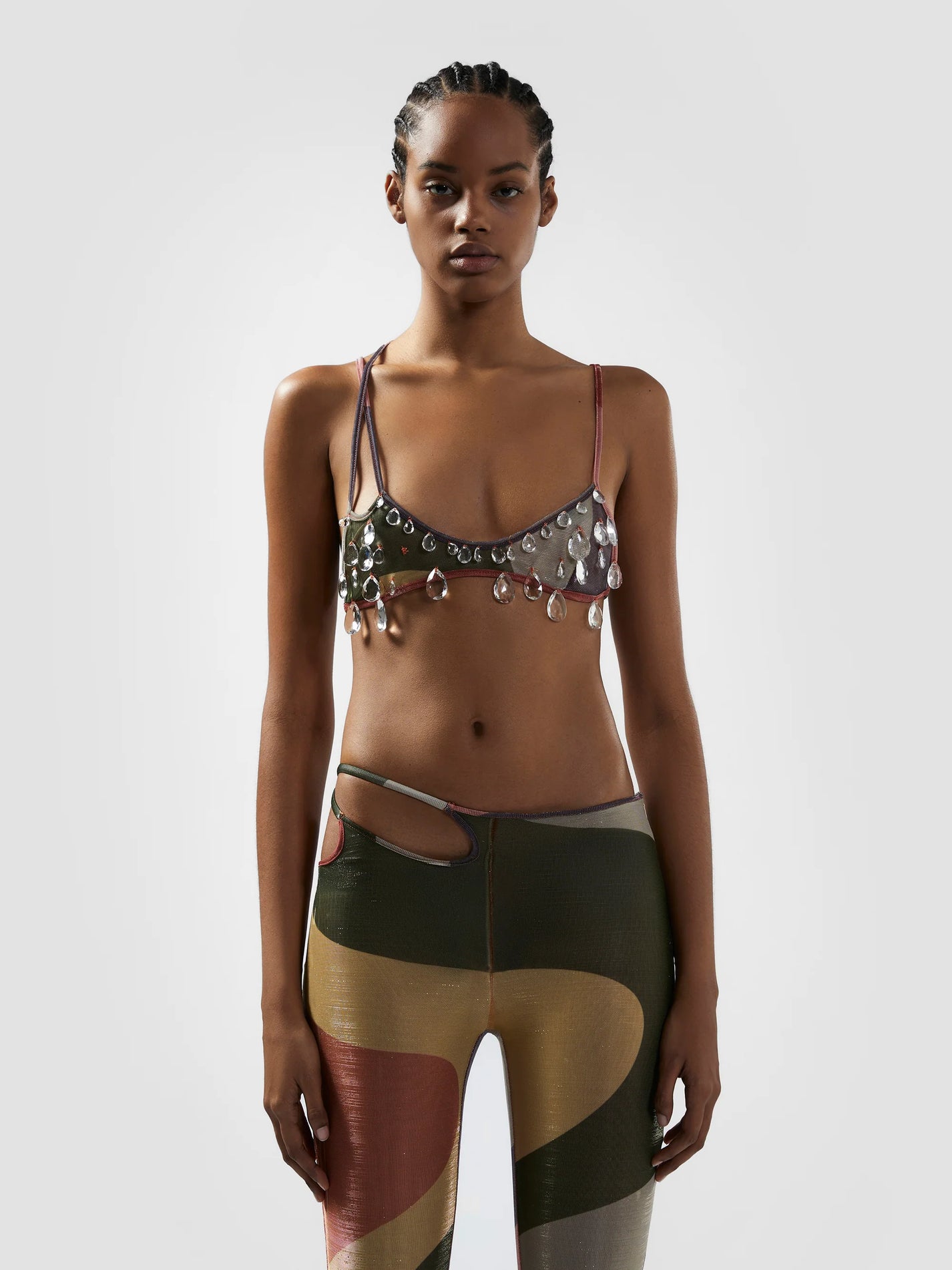 RAINBOW LAME' SITA DROPS BRA