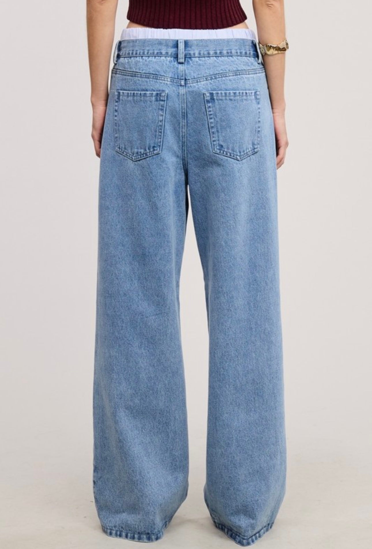TRUNK WAISTBAND DEDIM PANT