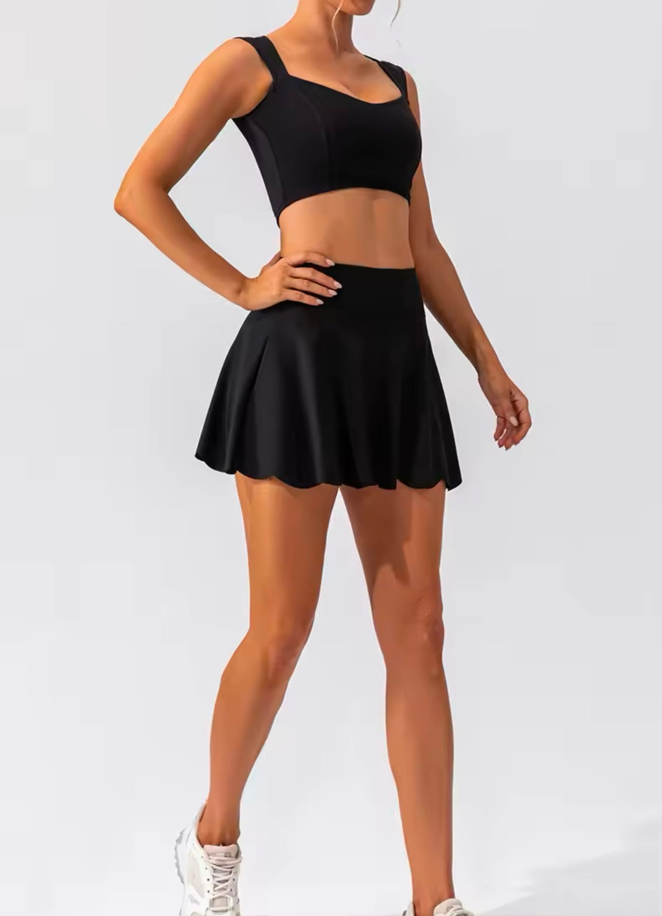 BLACK SHORT CLOUD SET