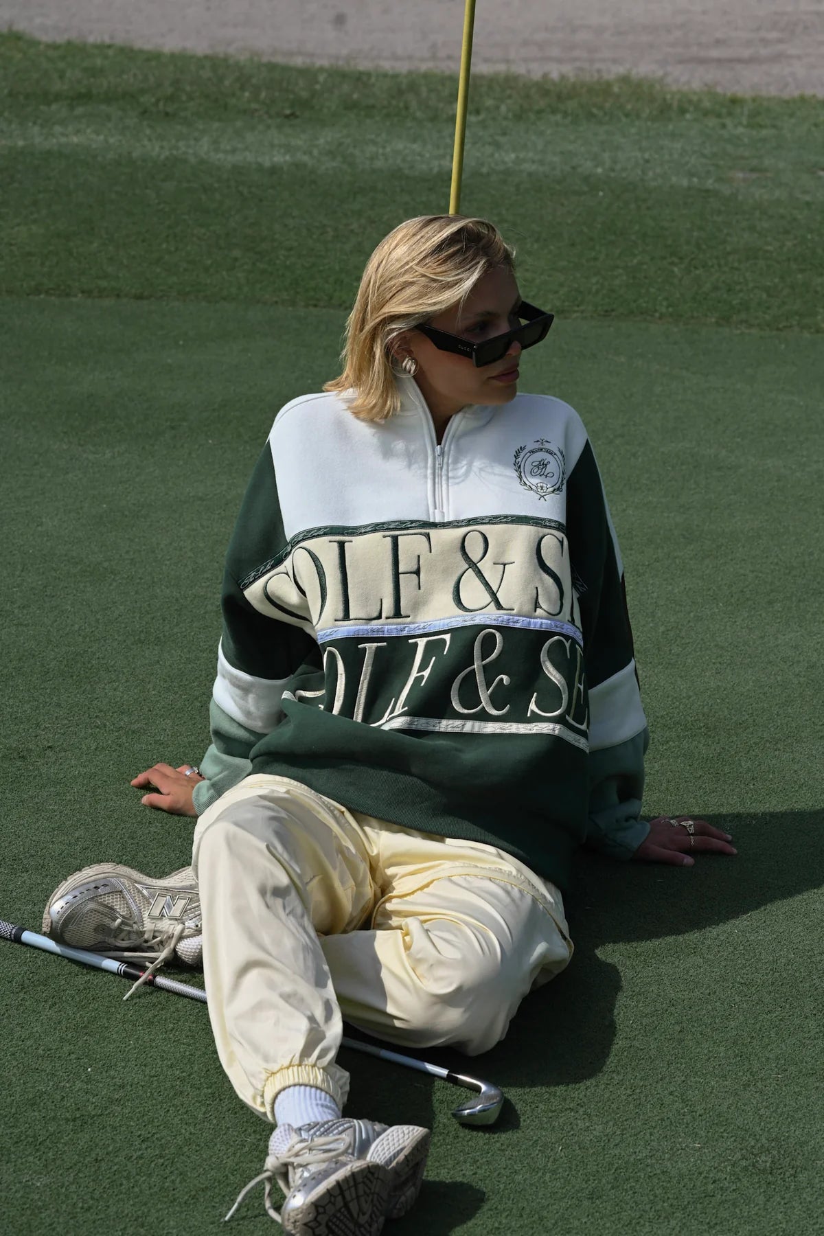 GOLF & SEA FLEECE ZIP-UP