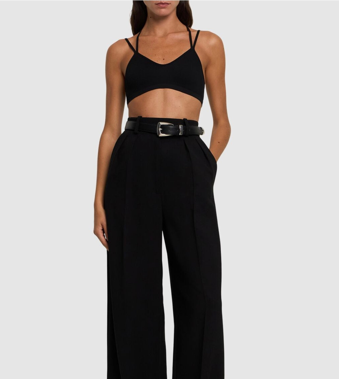 RIBBED JERSEY BRA
