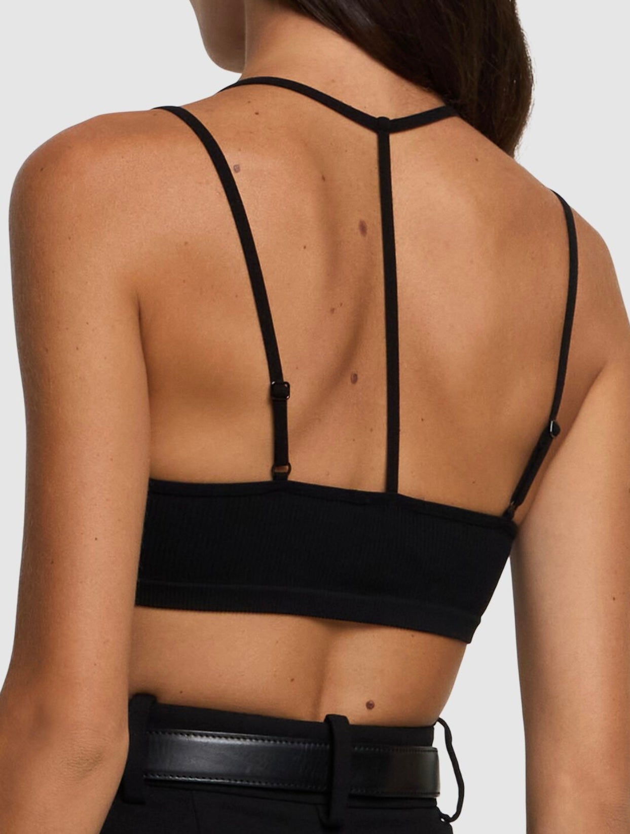 RIBBED JERSEY BRA