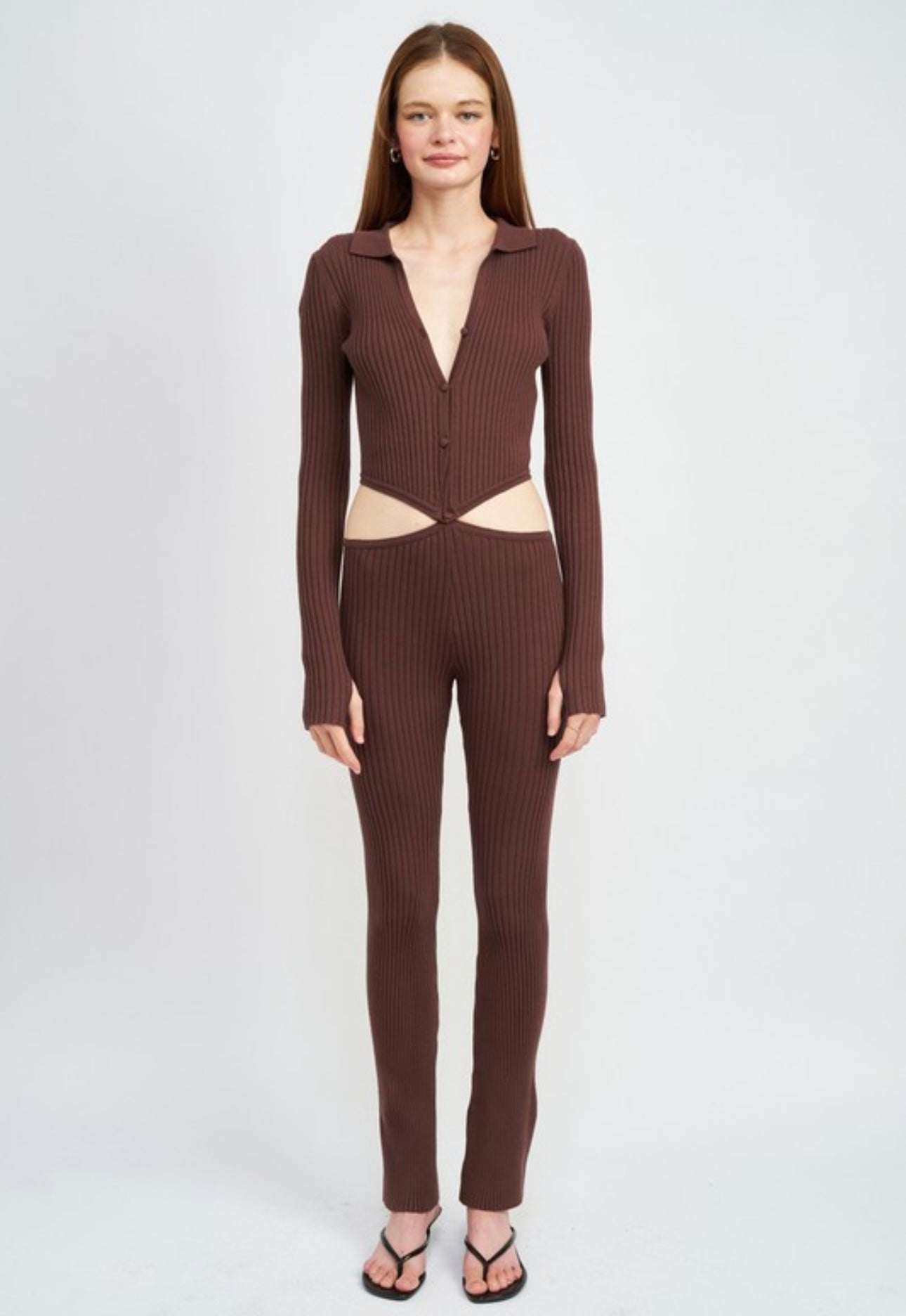 SIDE CUT COFFEE ONESIE
