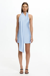 DAIRA MINI DRESS ICE BLUE