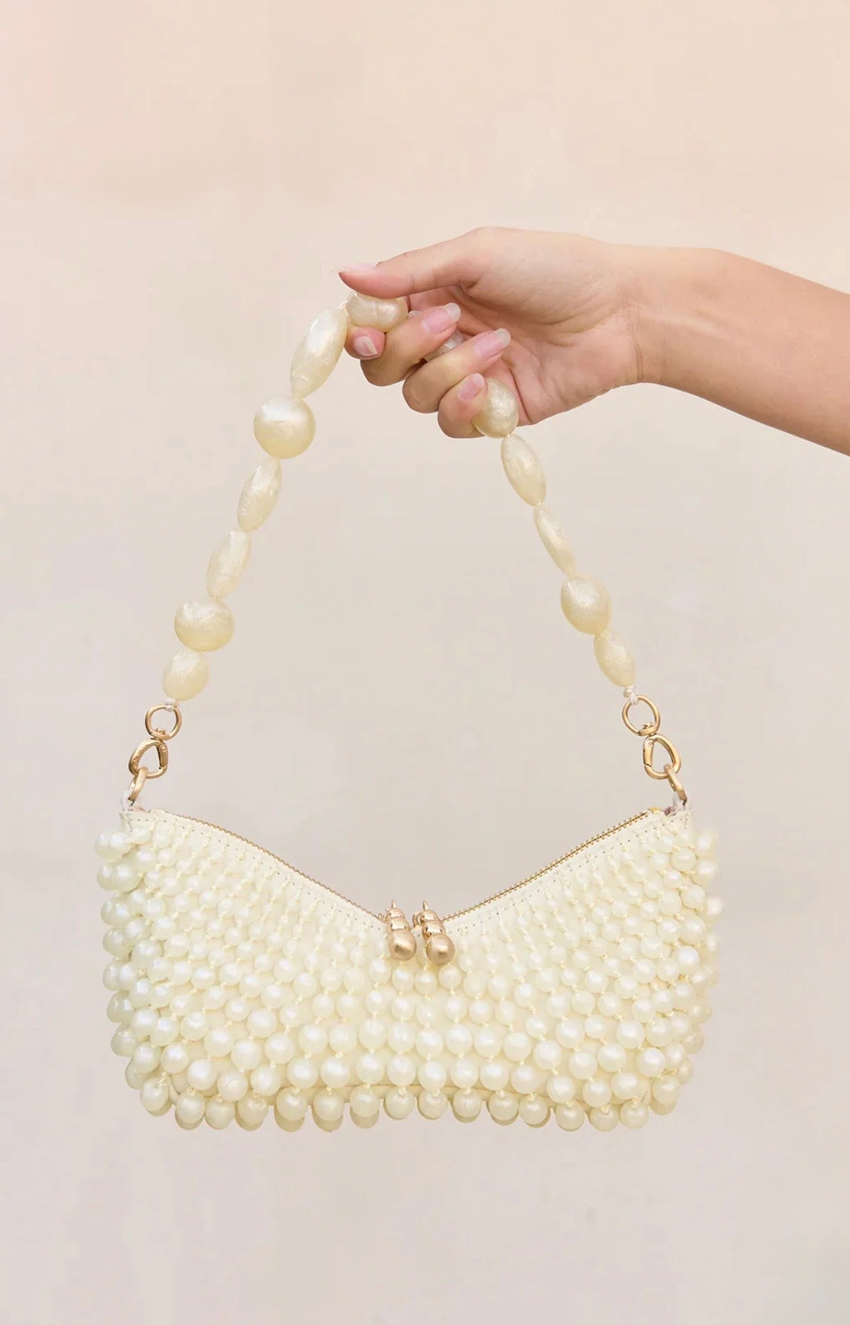 MERCIER CLUTCH IVORY