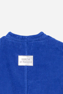 BLUE CORDUROY BOMBER
