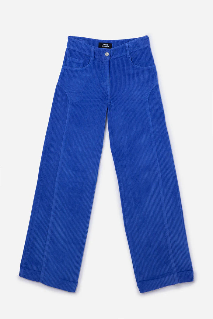 BLUE CORDUROY PANTS