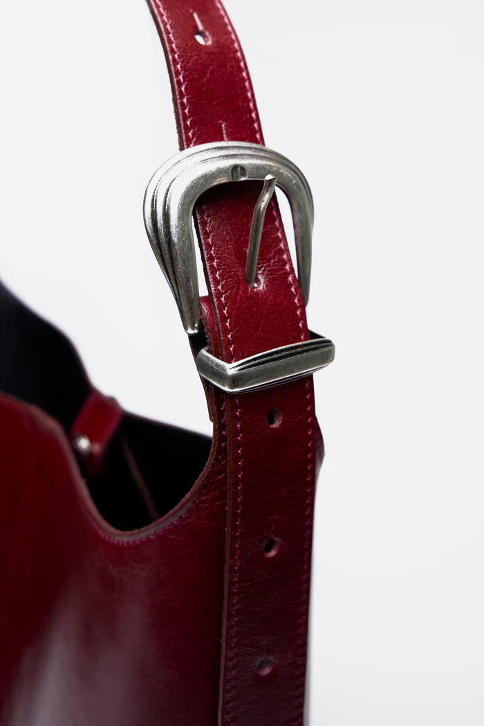 BURGUNDY BAG