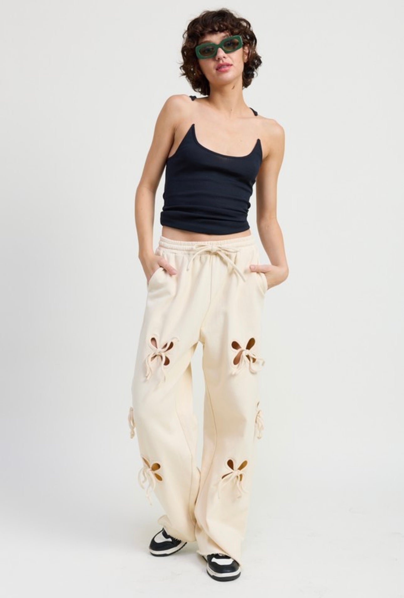 IVORY FRECH TERRY JOGGER PANT