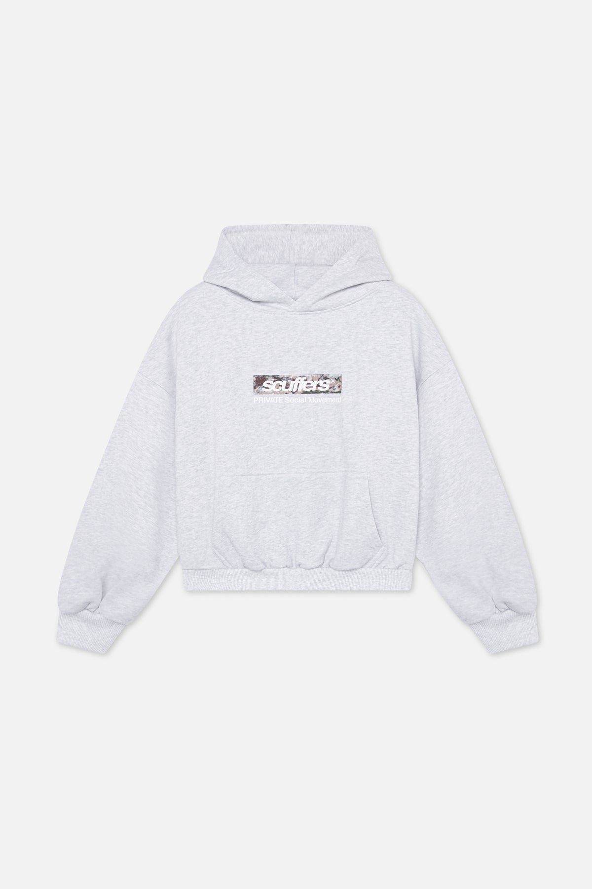 PRIVATE GREY HOODIE