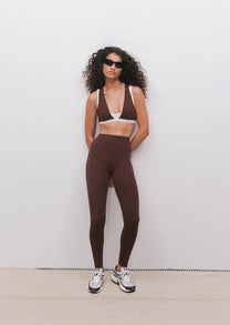 SIGNATURE FULL LENGHT LEGGING IN MAHOGANY