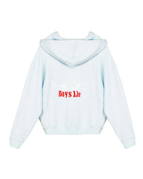 I’M NOT WHERE YOU LEFT ME RACER HOODIE
