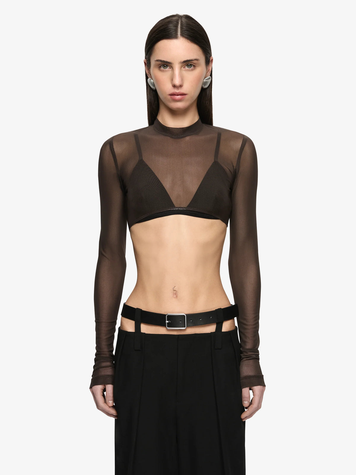 ALYNA LAYERED CROP TOP