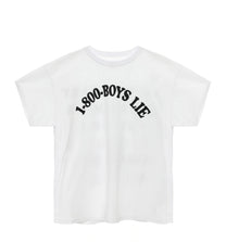 WHITE 1-800 REVAMPED BOYFRIEND TEE