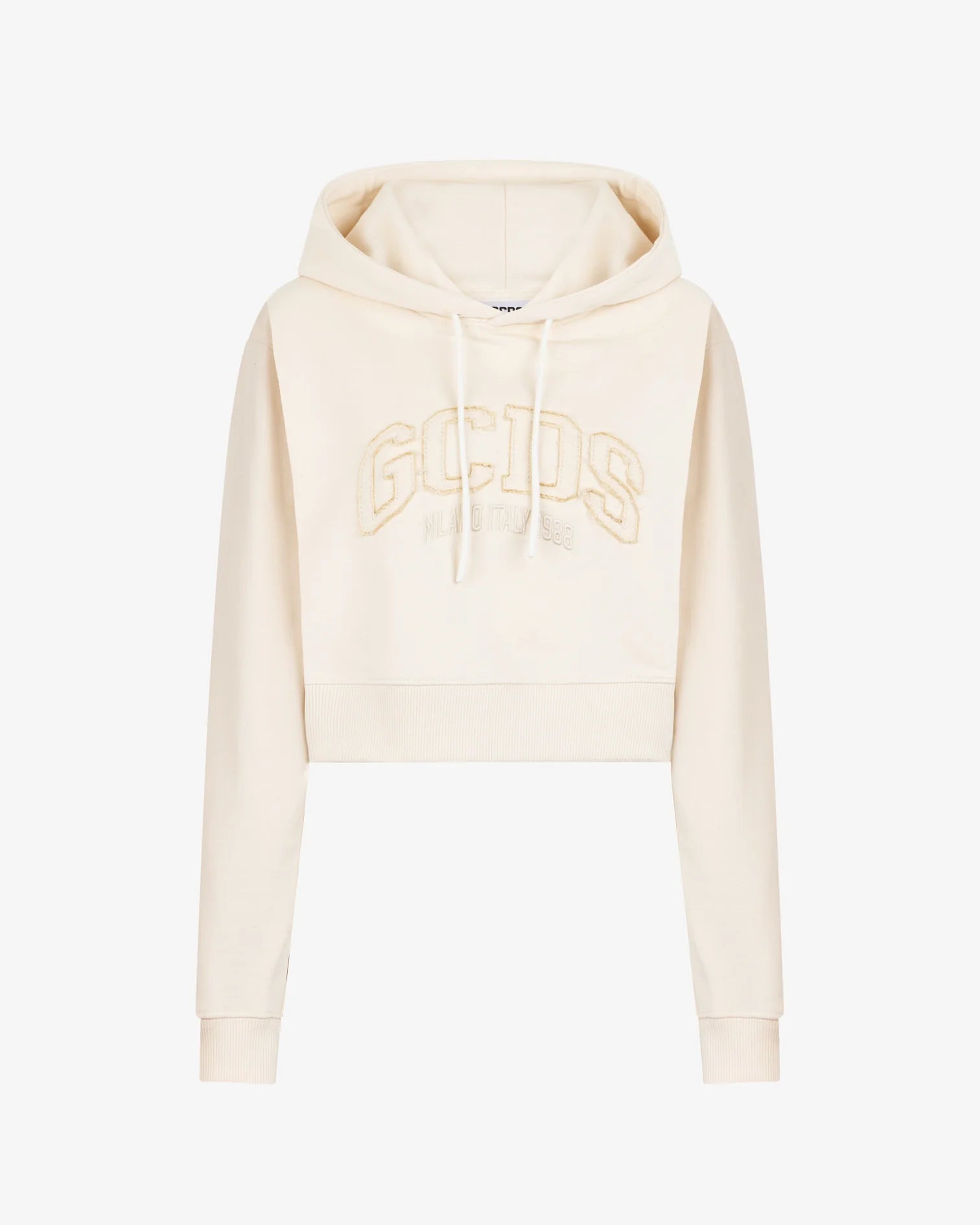 BONE LOUNGE LOGO CROP HOODIE