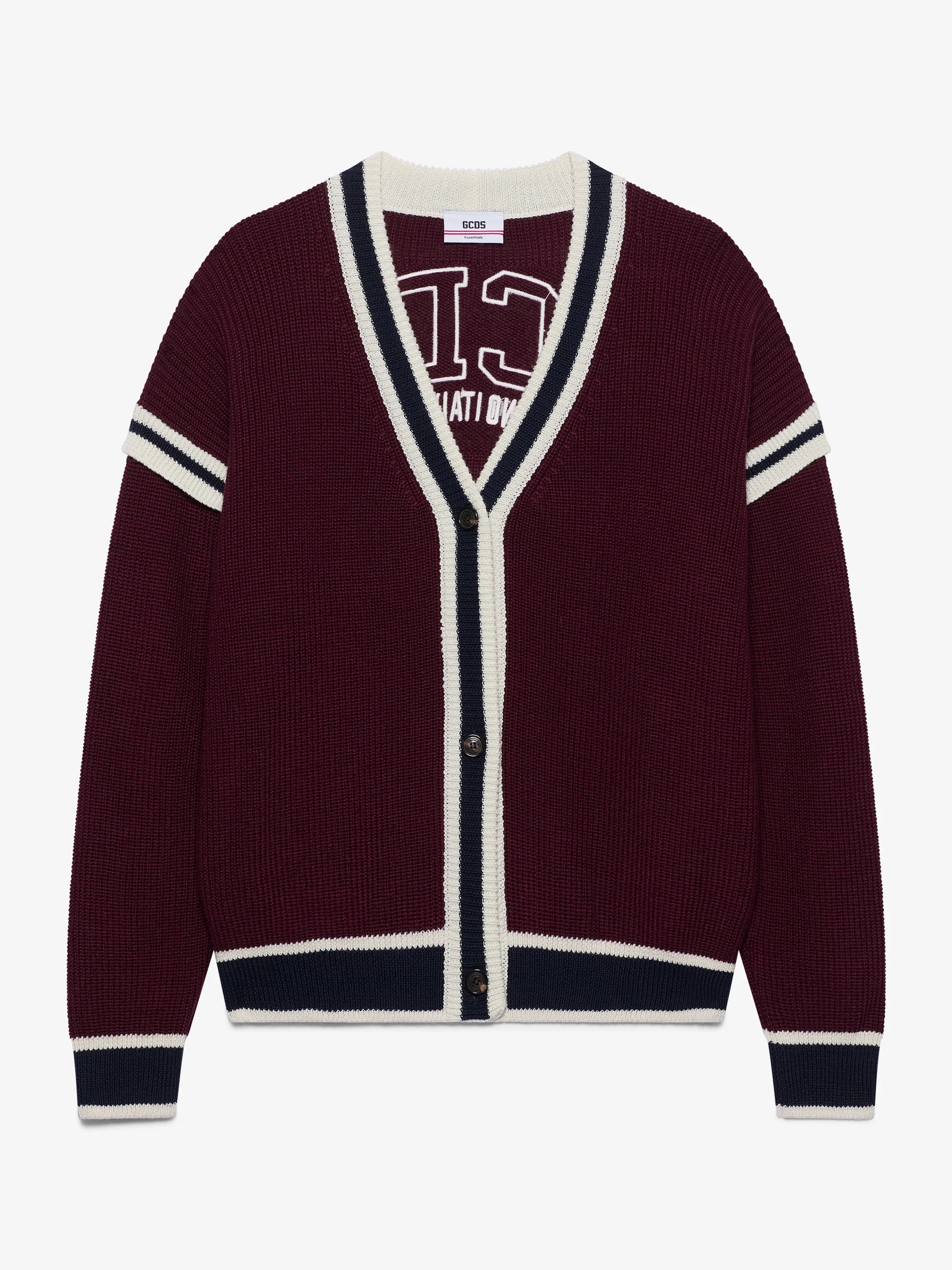 LOGO LOUNGE COLLEGE CARDIGAN