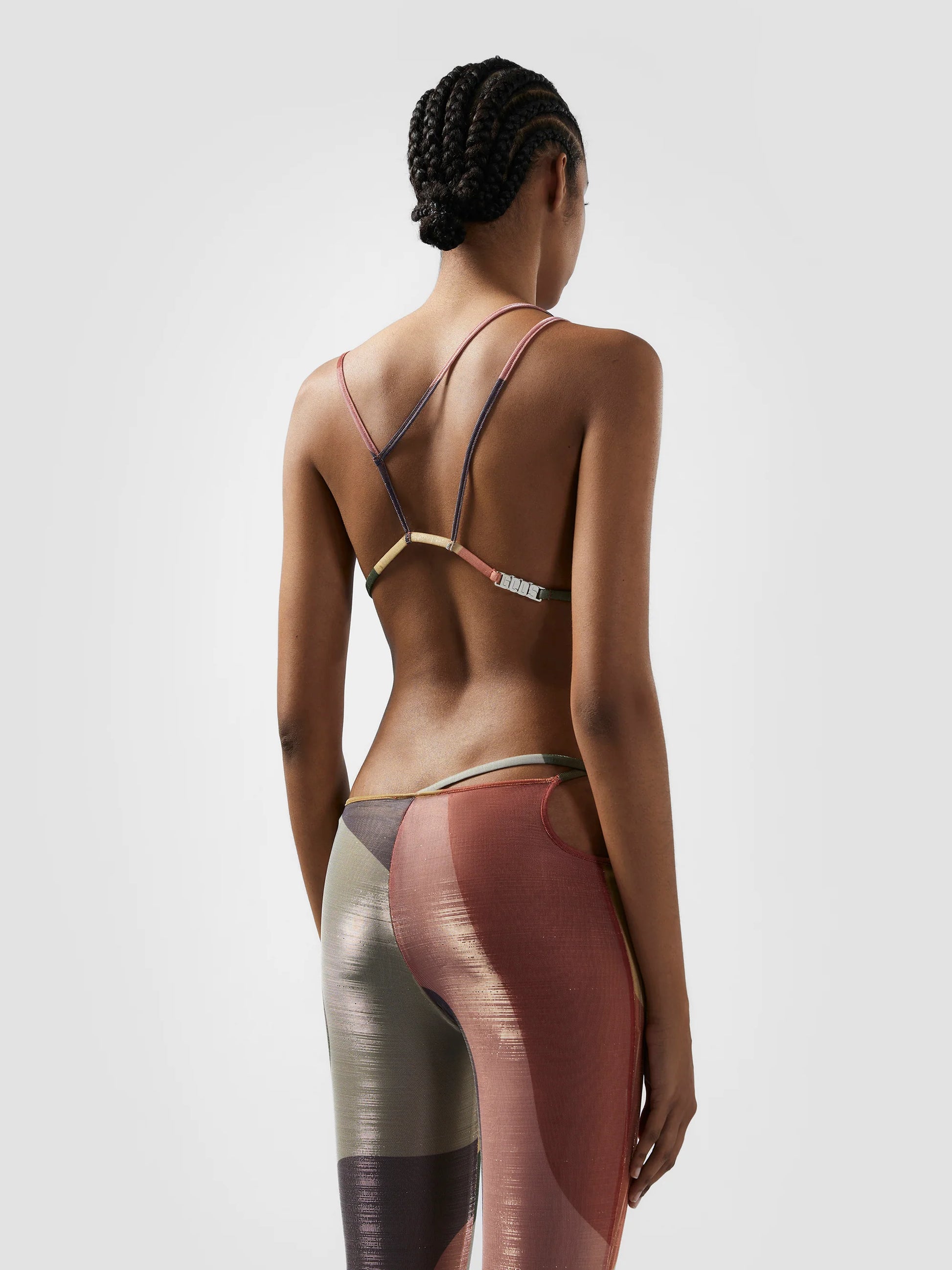 RAINBOW LAME&#39; SITA DROPS BRA