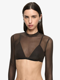 ALYNA LAYERED CROP TOP