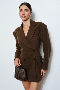 ALEXANDRA HOURGLASS BLAZER MINI DRESS
