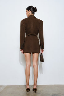 ALEXANDRA HOURGLASS BLAZER MINI DRESS