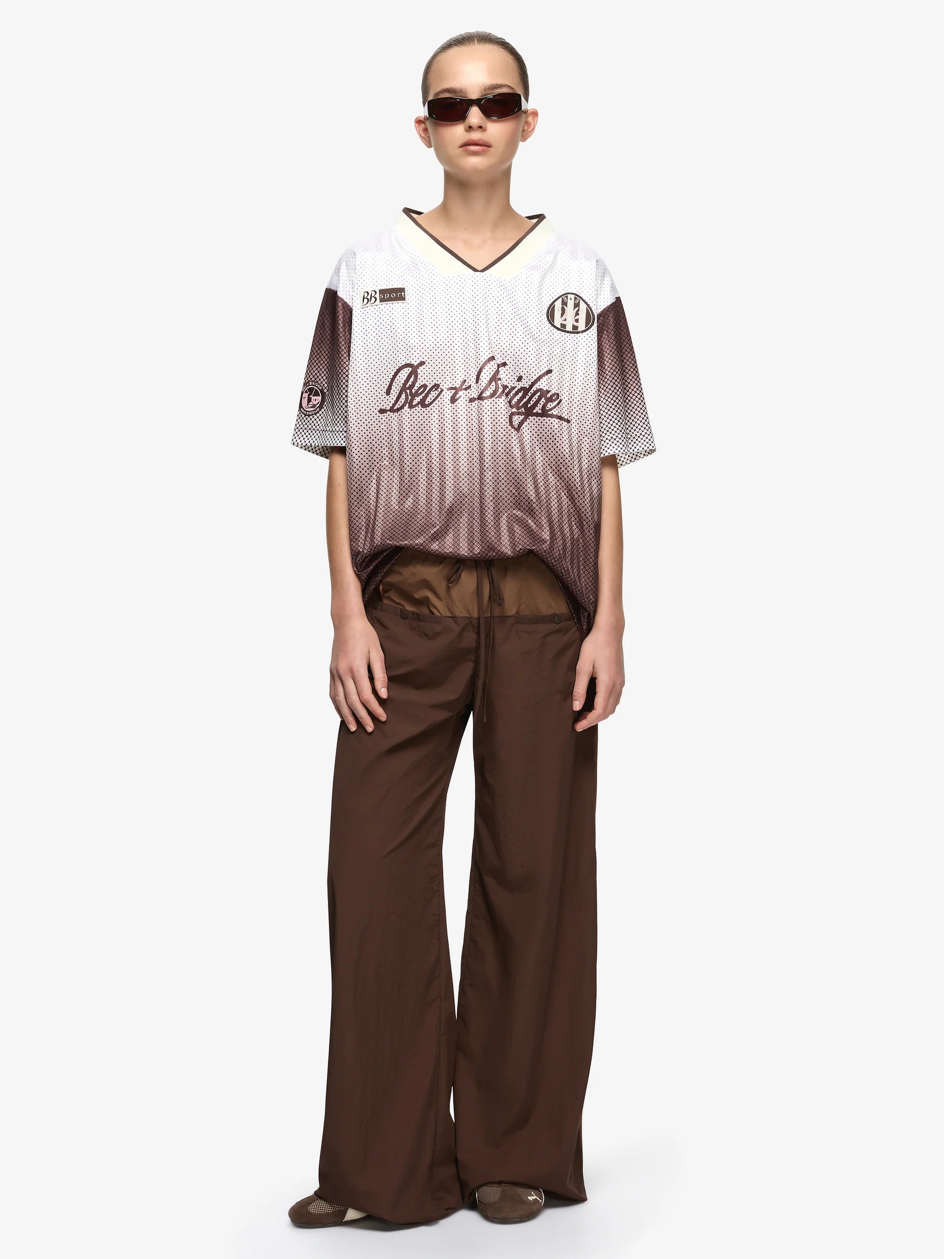 ZELIA JERSEY T-SHIRT BITTER CHOC