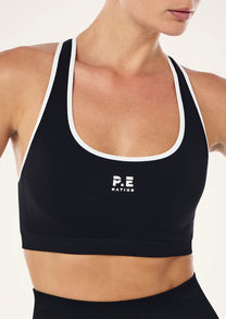ADAPTATION SEAMLESS SPORT BRA IN OPTIC WHITE
