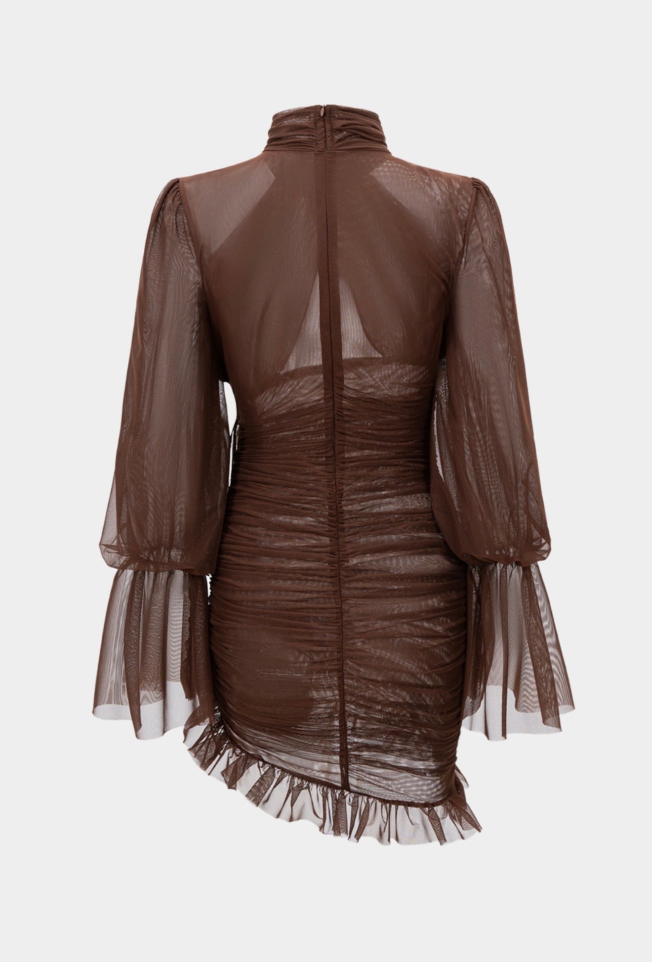 MESH MOCK DRESS