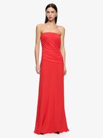 XANTHI STRAPLESS MAXI DRESS