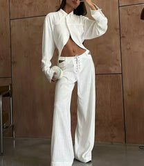 GIA CUT OUT WHITE SET