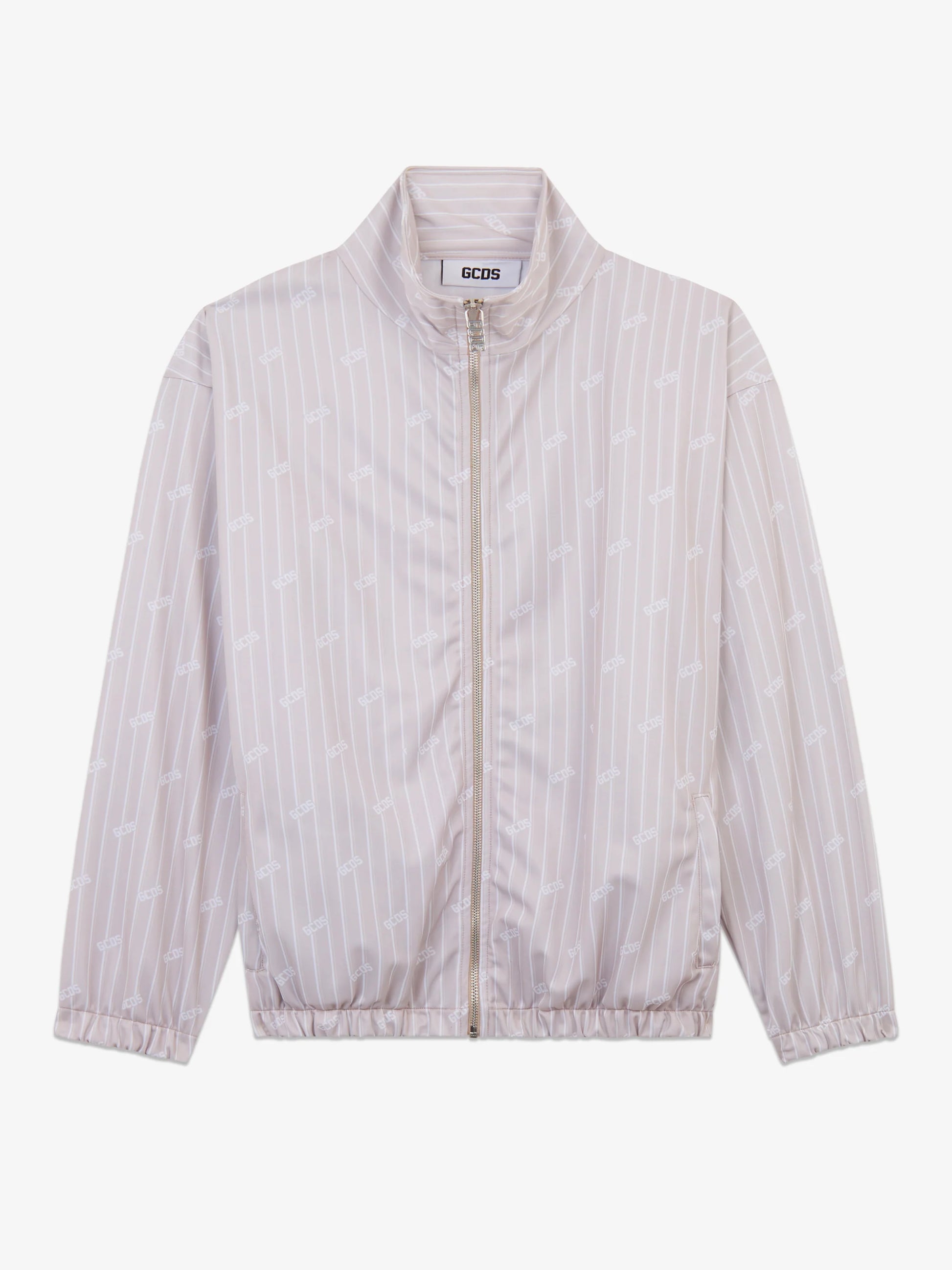 GCDS PINSTRIPE LOGO TRACK JACKET