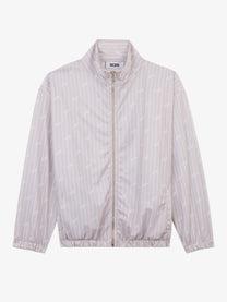GCDS PINSTRIPE LOGO TRACK JACKET