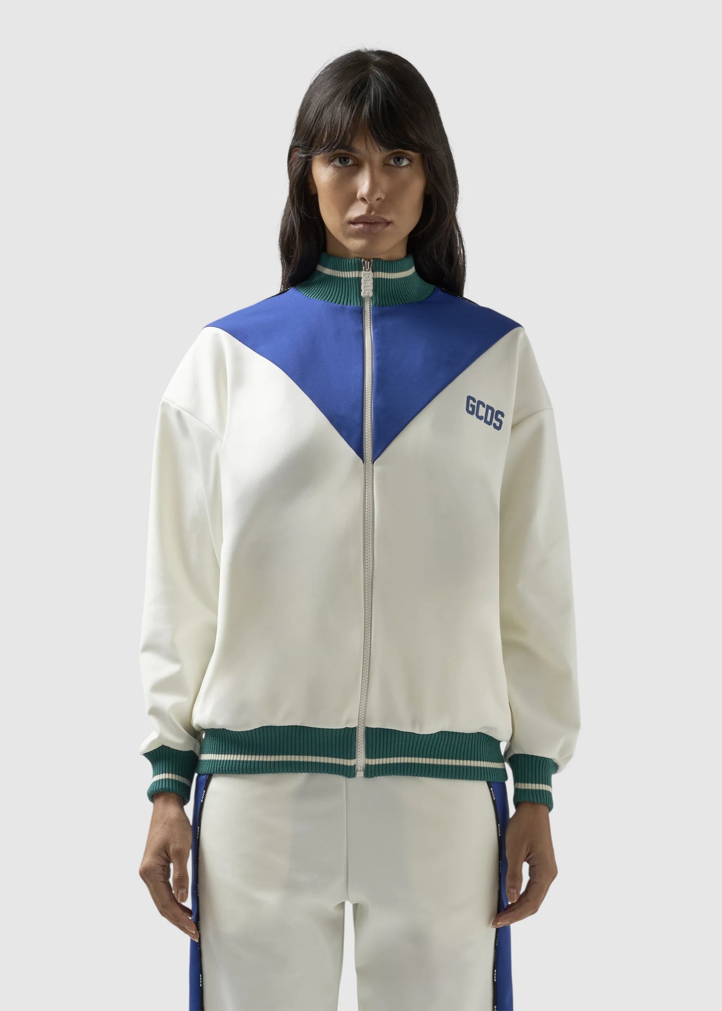 GCDS COLOR-BLOCK TRACK JACKET