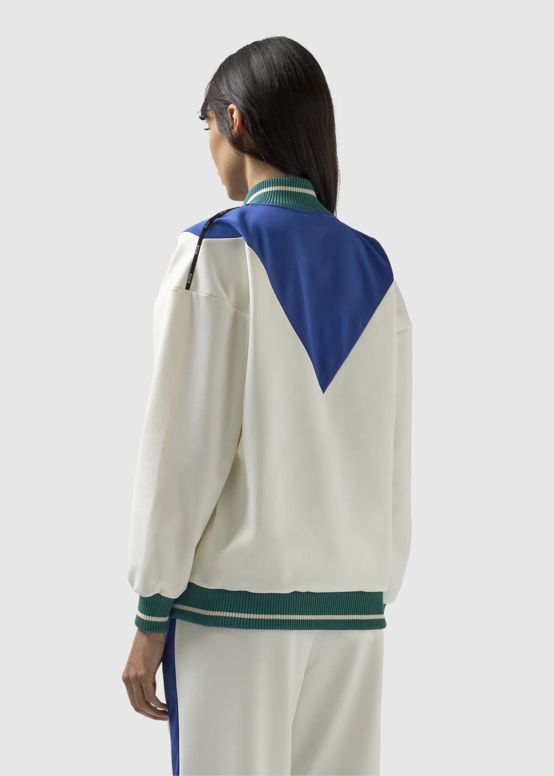 GCDS COLOR-BLOCK TRACK JACKET