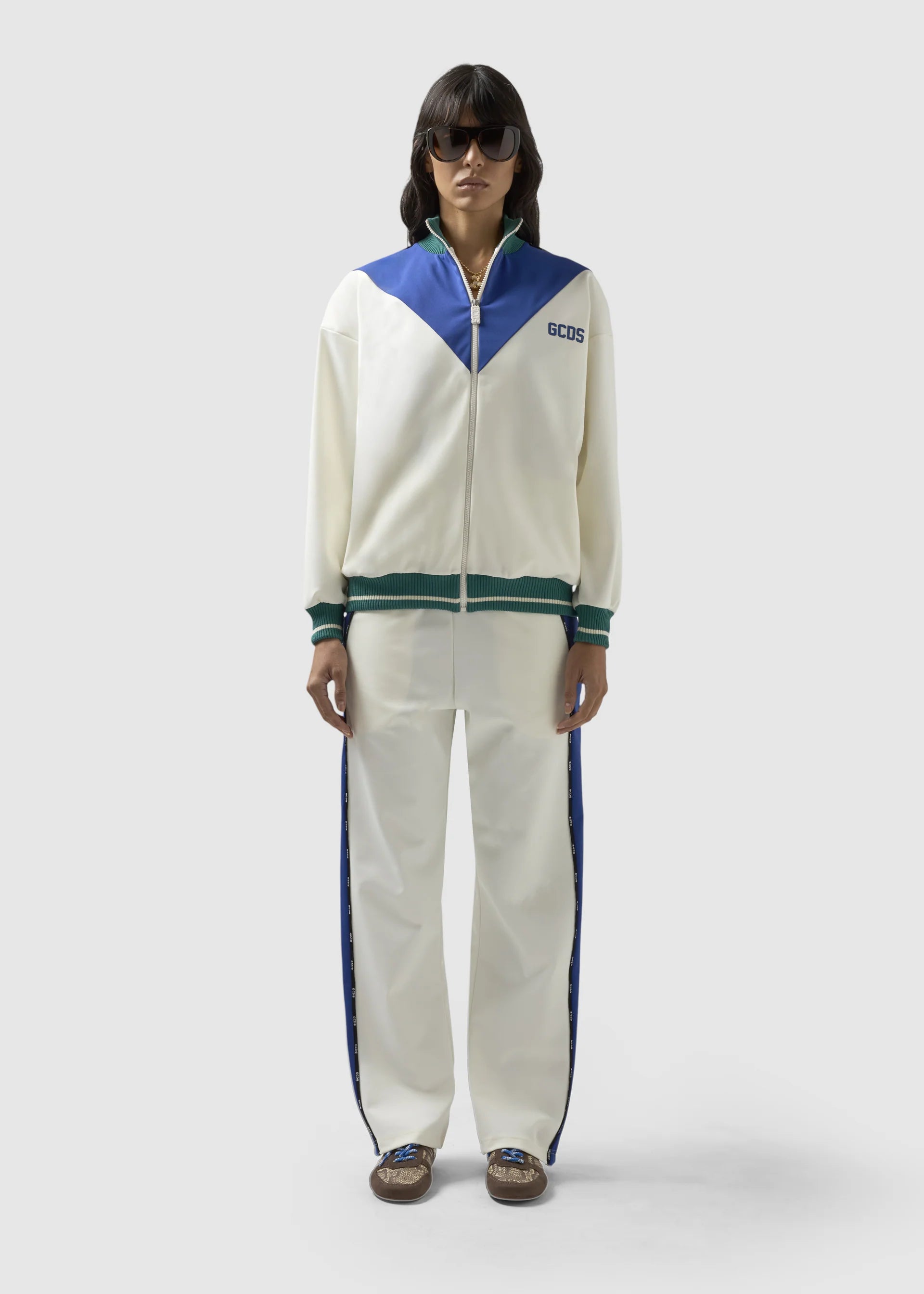 GCDS COLOR-BLOCK TRACK PANTS