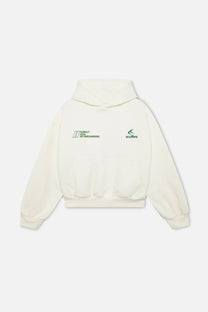 GLOBALLY ECRU HOODIE