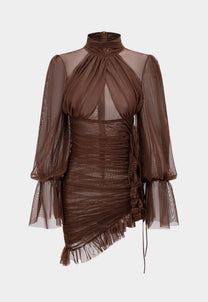 MESH MOCK DRESS