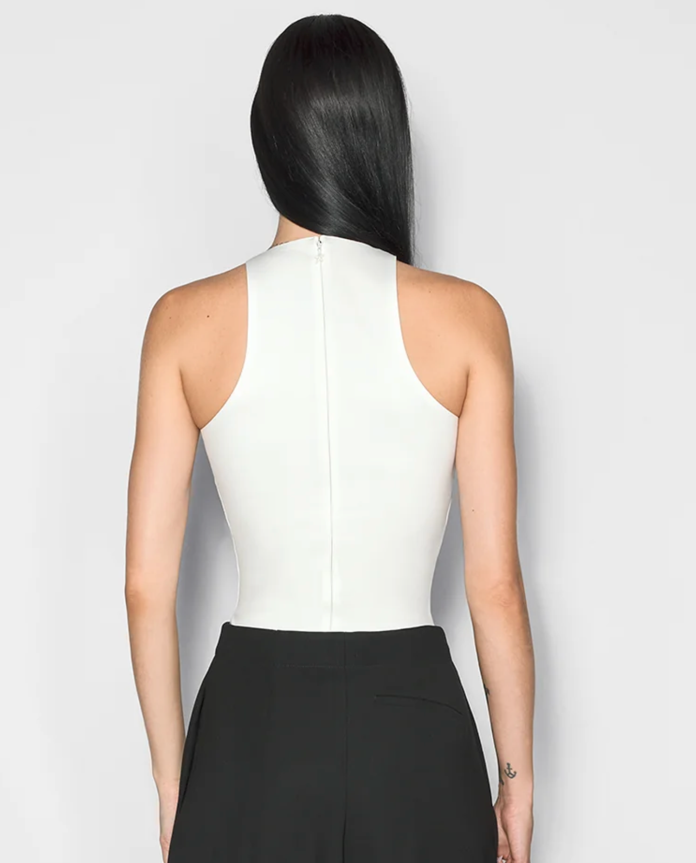 MUGLER WHITE STAR TOP
