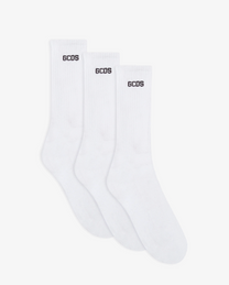 ESSENTIALS SOCKS 3-PACK WHITE