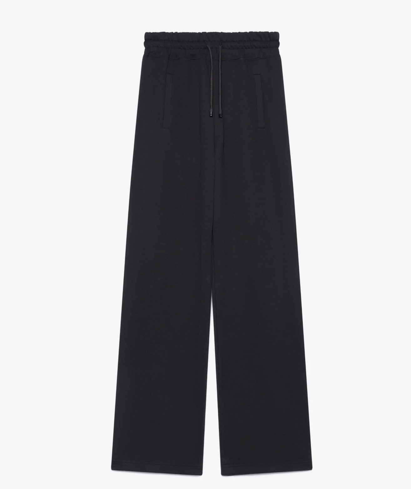 GCDS BLACK LOUNGE LOGO TRACKPANTS