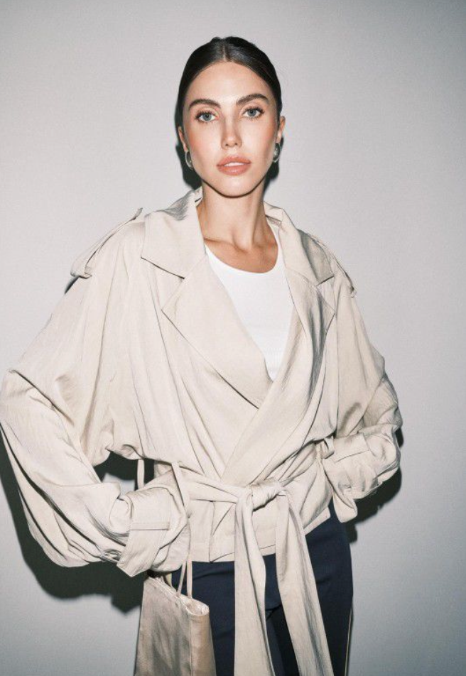 SELENE SHORT TRENCH JACKET