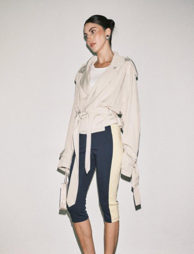 SELENE SHORT TRENCH JACKET