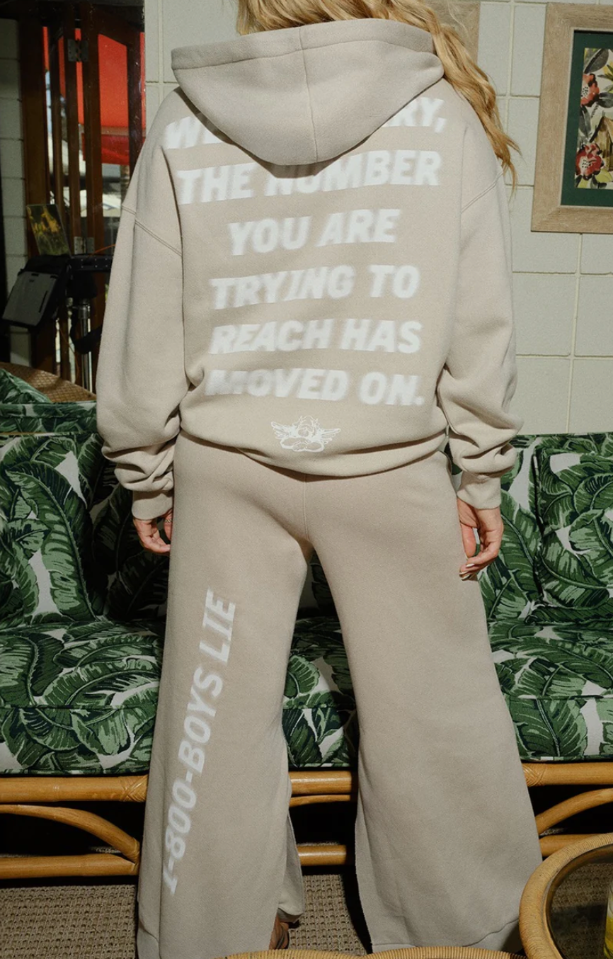 BOYS LIE 1-800 RACER HOODIE