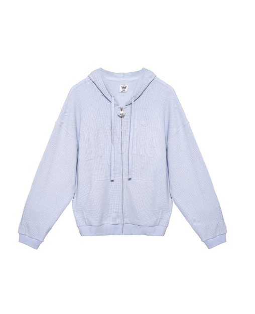 LILAC BABY THERMAL HARLEY ZIP-UP