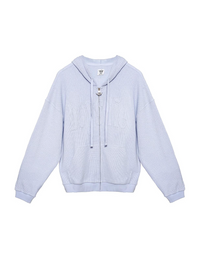 LILAC BABY THERMAL HARLEY ZIP-UP