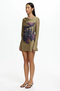 TILY LONG SLEEVE MINI DRESS