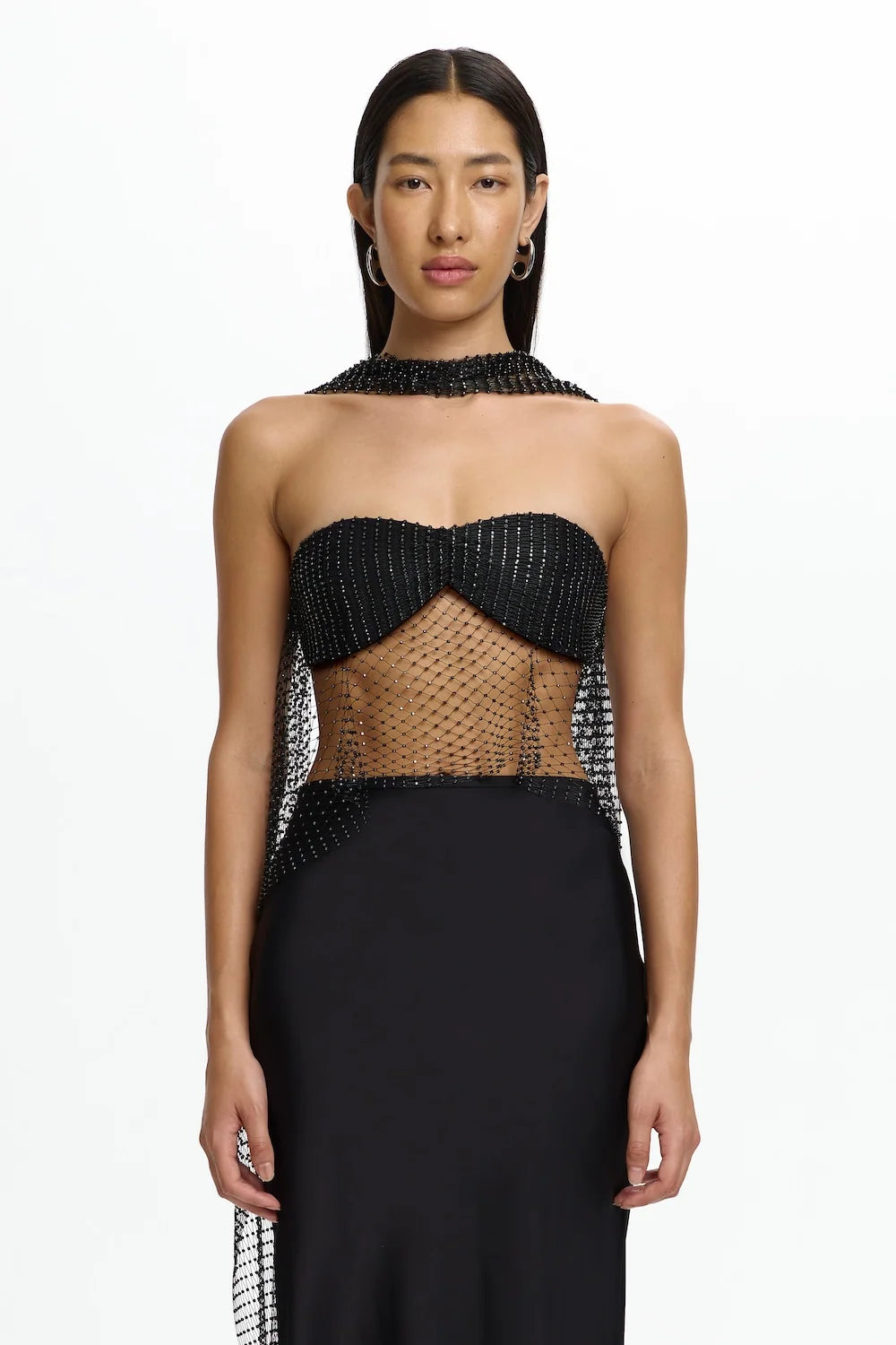 ROBIN STRAPLESS DRAPE TOP