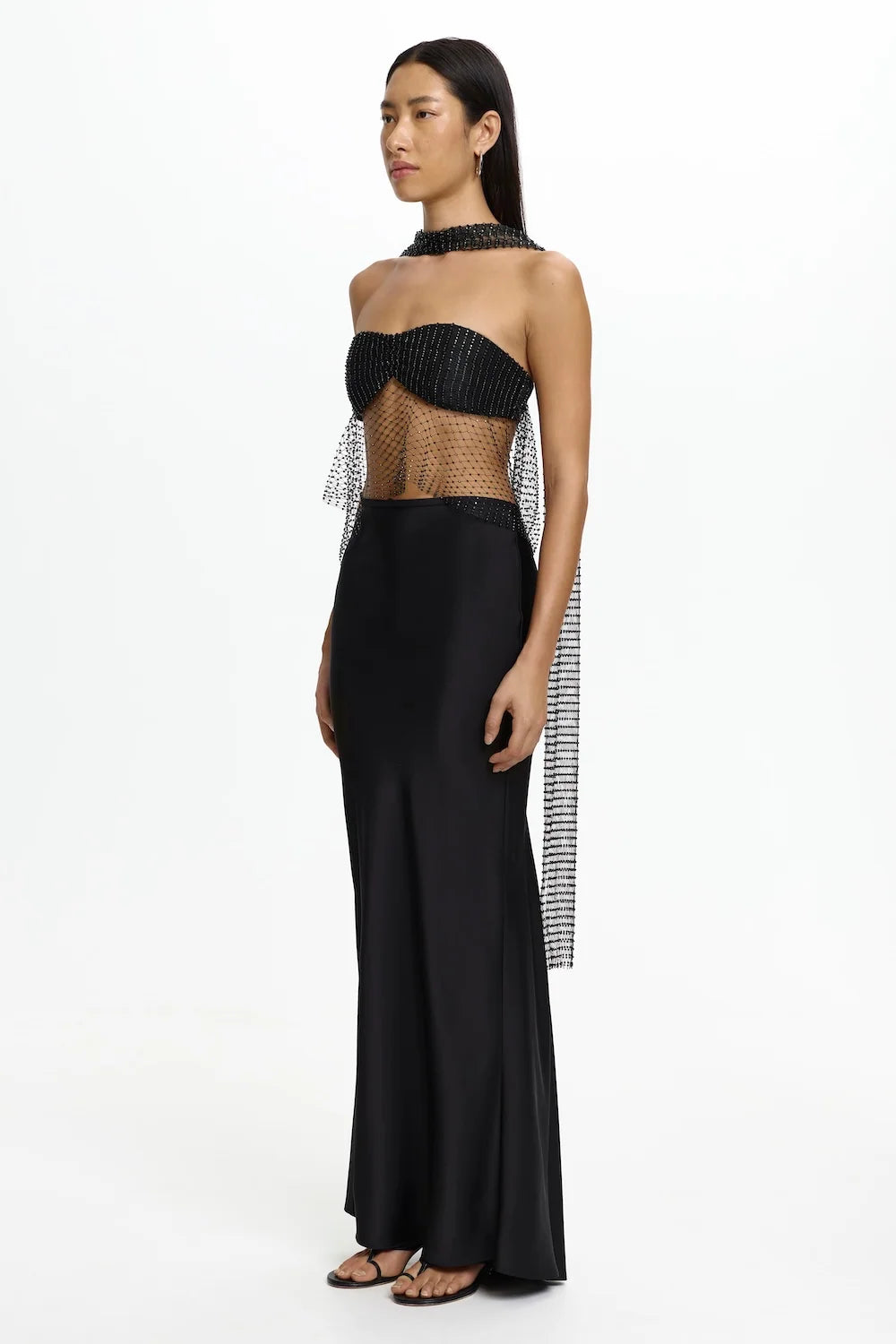 ROBIN STRAPLESS DRAPE TOP